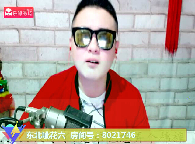 乐嗨主播东北呲花六(房间号:8021746)