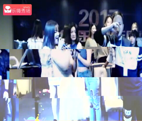 乐嗨秀场LK家族周年庆 现场挑战喝芥末水3