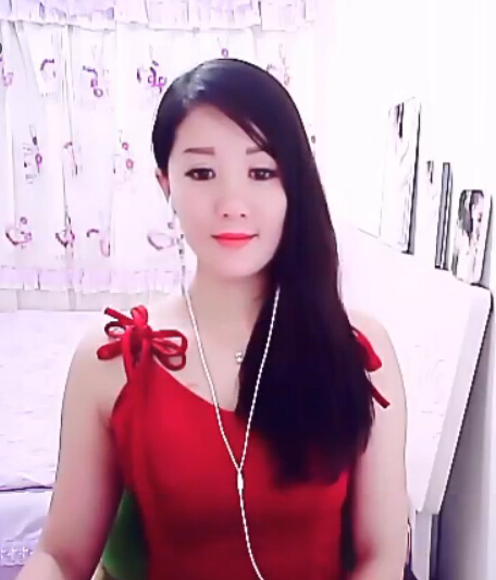 秀场美女主播娇娇红色的性感1