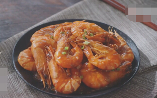 美食主播直播间-油焖大虾